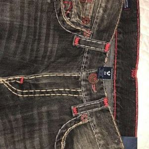 True Religion Men's size 34 black jeans